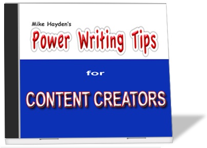 Power Writer Tips CD